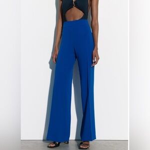NWT Zara Fluid High Waist Pants